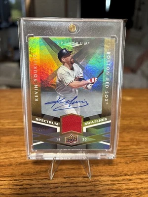 Upper Deck Spectrum 2009 - Muestras de espectro Kevin Youkilis #SS-KY autógrafo/99 Foto 1 de 3