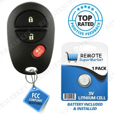 Replacement for Toyota 2004-2015 Sienna Tacoma Remote Car Keyless Entry Key Fob Foto 1 de 4