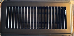 VOISEN Registro a Pavimento, 4" x 10" Prese d'Aria a Pavimento, Griglia di Alimentazione Aria Regolabile in Acciaio - Foto 1 di 3