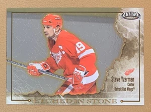 2002-03 Pacific Exclusive Etched in Stone #6 Steve Yzerman - Picture 1 of 2