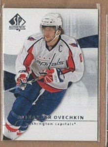 ALEXANDER ALEX OVECHKIN 2008/09 SP AUTHENTIC Base Card #96 CAPITALS!