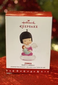 Hallmark Mary's Angels #29 Zinnia 2016 adorno de recuerdo  - Imagen 1 de 4