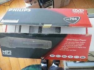 Philips DVD704AT DVD-Video Player with CD-R/CD-RW/MP3 Remote & Manual Included - Picture 1 of 11