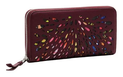 Desigual Blackwell Fiona Wallet Geldbörse Tutti Fruti dunkelrot bunt Neu