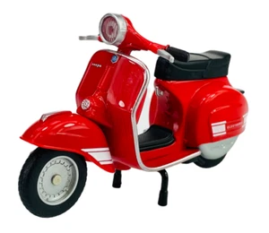 MSZ 1976 Vespa 200 Rally RED 1:18 Die Cast Scooter New in Box - Picture 1 of 5