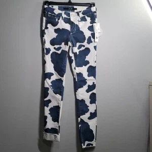 Joe's jeans girl's sz 12 the Markie mid rise skinny ankle multi color dark cloud - Picture 1 of 14