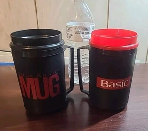 Vintage Aladdin Basic Your Basic MUG Cigarette Tobacco Travel Thermos Rare - Picture 1 of 11