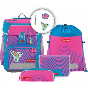 Schulranzen Step by Step SPACE Neon "Kolibri Kaja", Special Edition, 5-teilig - Bild 1 von 7