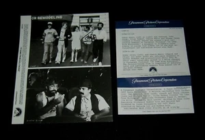 Original IT CAME FROM HOLLYWOOD Candy AYKROYD Press Kit Still Signed TOMMY CHONG - Picture 1 of 1