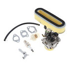 Vergaser Tune Up Kit + Luftfilter für Honda Gxv120 Motor Rasenmäher HR194 214