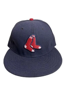 New Era 59fifty Boston Red Sox MLB Auténticos Ajustados Gorra Sombrero Calcetines Talla 7 - Imagen 1 de 12