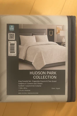 Capa de Edredom Hudson Park Collection Pincelada, King - Exclusiva - Imagem 1 de 4