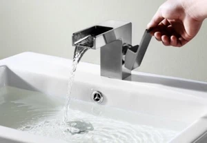 single hole bathroom faucet brushed nickel - Picture 1 of 3