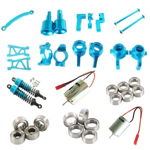 For HIMOTO 1/18 E18XB E18XBL E18DB E18DBL/MT/OR/ORL Aluminum Upgrade Part Blue - Picture 1 of 26