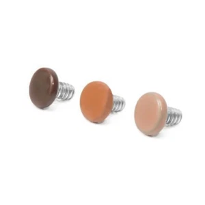 Dermal Anchors Tops Surface Barbells Labret Skin Color14g or 12g Sold Individual - Picture 1 of 2