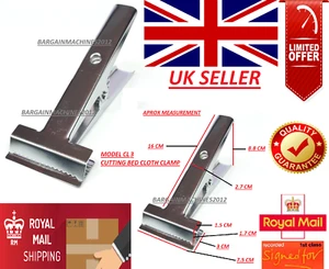 CL3 MOVABLE CLOTH CLAMP FIXED FABRIC CUTTING SEWING TAILOR TOOL CLIP - Picture 1 of 2