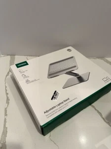 Ugreen Foldable Laptop Riser - Gray/Silver - Picture 1 of 3