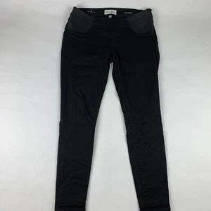 DL1961 Maternity Jeans Womens Sz 28 Jess Skinny Leg Black Twill Denim Jegging - Picture 1 of 9