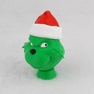 3D-Printed Grinch Christmas Tree Decoration - Holiday Ornament for Grinch Fans - Picture 1 of 8