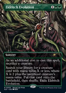 Magic The Gathering Eldritch Evolution Secret Lair Prize 005 Borderless - Promoción: General #5 - Imagen 1 de 1