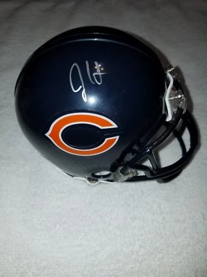 CASCO MINI FIRMADO POR JORDAN HOWARD CHICAGO BEARS CON COA  Foto 1 de 2