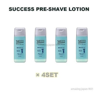 KAO SUCCESS PRE-SHAVE LOTION JAPAN 100ml X 4 SET - Image 1 of 2