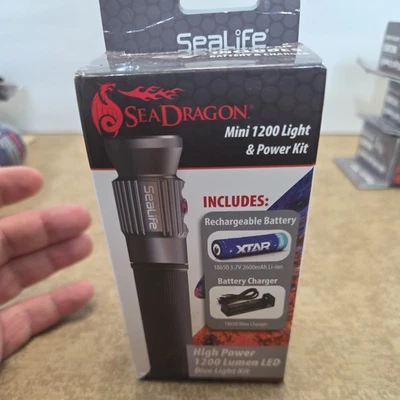 SeaLife Sea Dragon Mini 1200 Dive Light Power Kit