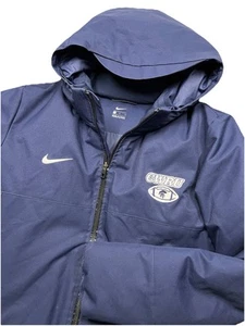 Nike Team Coat Down Fill Parka Hooded Jacket 550 Case Western Reserve Football L - Picture 1 of 12