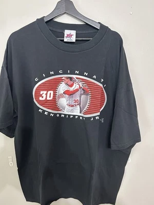Camisa Gráfica De Colección Ken Griffey Jr Cincinnati Reds MLB Adulto Talla 2XL #30 De Colección Foto 1 de 4