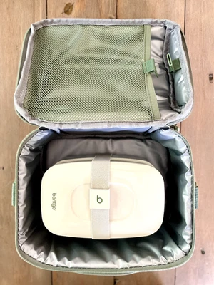 Fiambrera clásica Bentgo y bolsa aislante de lujo verde caqui nueva sin etiquetas ni correa Foto 1 de 4