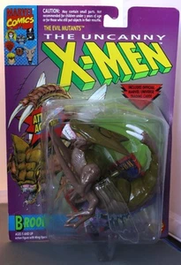 Marvel BROOD the Uncanny X-Men with Attack Action & Trading Card Toy Biz 1993 - Bild 1 von 12