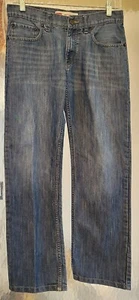 LEVI'S 514 Medium Blue Denim Jeans - Boys Size 16 Regular - 30 x 27 - Picture 1 of 4