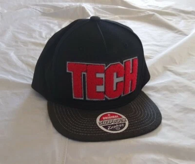Zephyr Men's Texas Tech Snapback Adjustable Black/Red Hat - Image 1 of 4