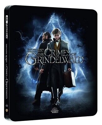 Fantastic Beasts - The Crimes Of Grindelwald (4K Ultra HD + Blu Ray Steelbook) • 36£
