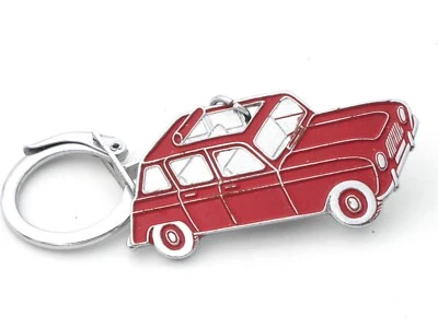 PORTE CLÉS ANCIEN - RENAULT 4L - R4 - AUTOMOBILE CLUB DU FORET - SAINT ETIENNE - Photo 1/2