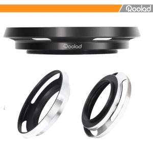 37-72mm Standard Screw-In Aluminum Metal WIDE-ANGLE Ultra-Thin Lens Hood Shade