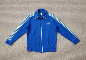 RARE Adidas 80s Vintage Retro Full Zip Track Top Jacket sz M - Picture 1 of 9