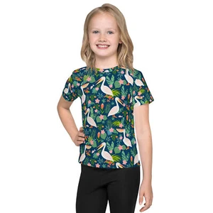 ⭐⭐⭐ Summer Style Kids crew neck t-shirt - Picture 1 of 29