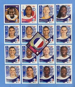 Topps Stickers Women's Euro 2025 Switzerland 2025 Team Completo France - Imagen 1 de 1