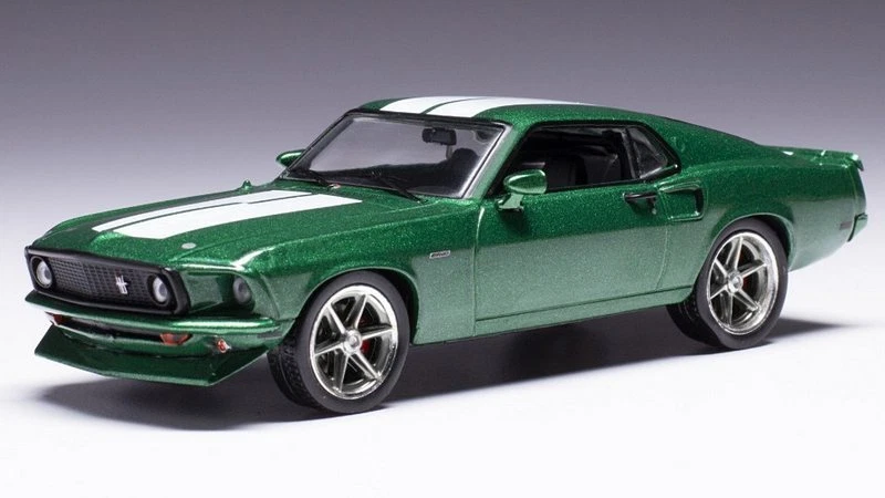 Ford Mustang Fastback 1969 Met.Green 1:43 IXO CLC530 - Immagine 1 di 1