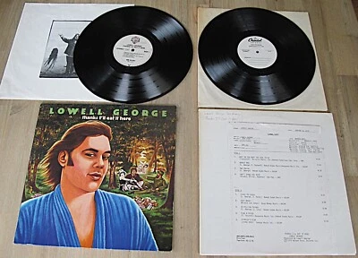 Lowell George 2x LP "THANKS I'LL EAT IT HERE" + US TEST-PRESSING 1979 Ex - Bild 1 von 4
