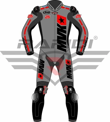 MAVERICK VIÑALES INVIERNO TEST APRILLIA 2023 MODELO MOTO CUERO TRAJE DE CARRERAS Foto 1 de 4