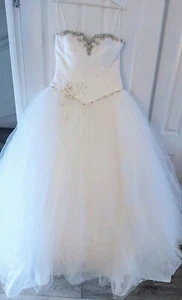 Ronald joyce wedding dress LOLA size 14 - Picture 1 of 5