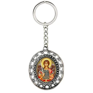 Llavero Our Saint Michael Icon 4 1/4" - Imagen 1 de 1