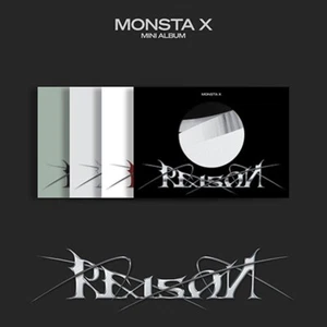 MONSTA X 12th Mini Album [REASON] CD+72p P.Book+Lyric Book+2p P.Card+Pre-Order - Foto 1 di 13