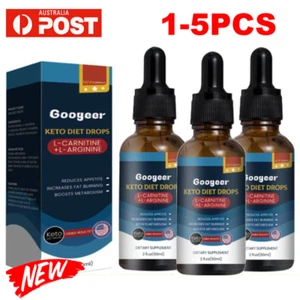 Keto Diet Drops Effective Weight Loss Support Boost Metabolism L-Carnitine 1-5X - Picture 1 of 17