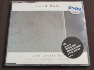 LLOYD COLE LIKE LOVERS DO 1995 3 TRK CD SINGLE FONTANA RECORDS LCCD1 U.K. VG OOP - Picture 1 of 9