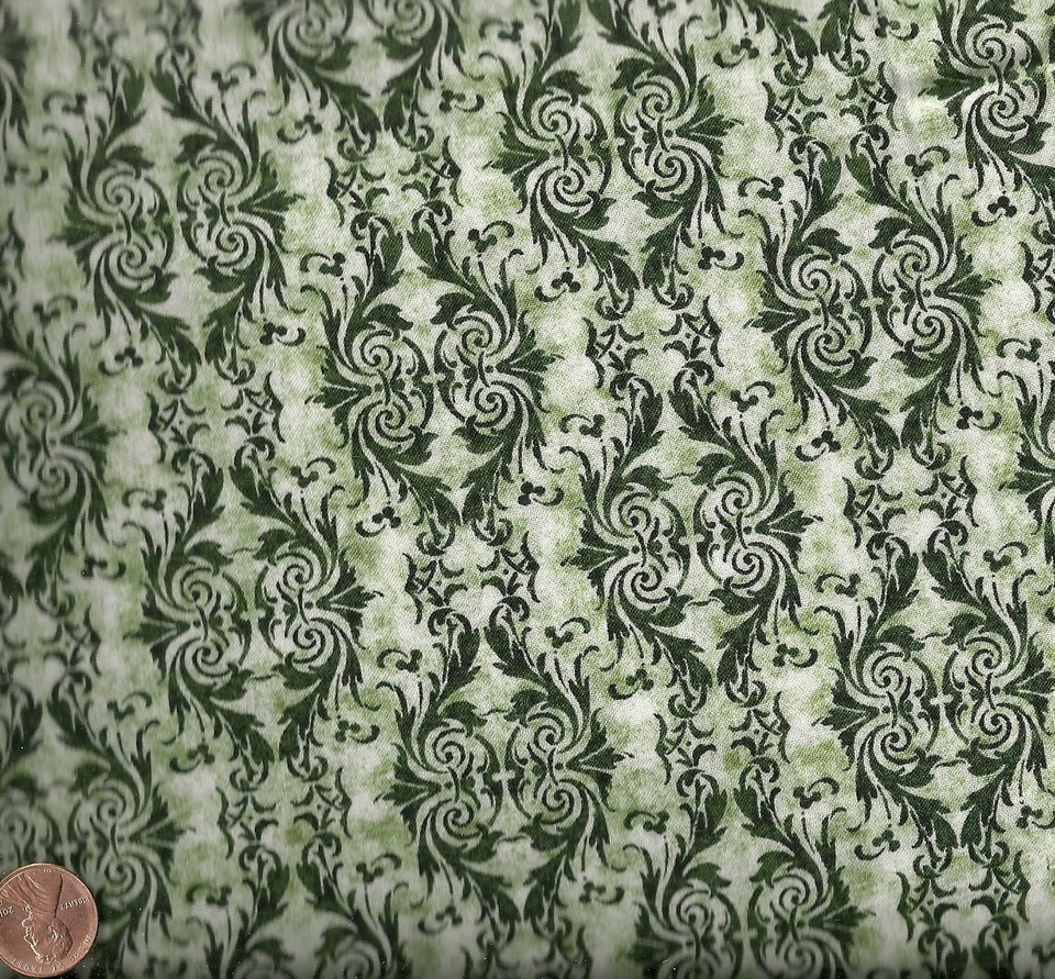 Invierno Menagerie Verde Ason Yenter Tela Foto 1 de 1