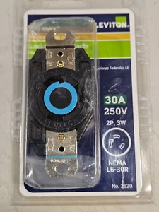 Leviton NEMA L6-30R 70630 FR USA - Picture 1 of 2
