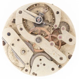 Reloj Bolsillo Antiguo Parcial Henry Hoffman 43.5 x 10.5 mm Movimiento, Funciona - Imagen 1 de 5